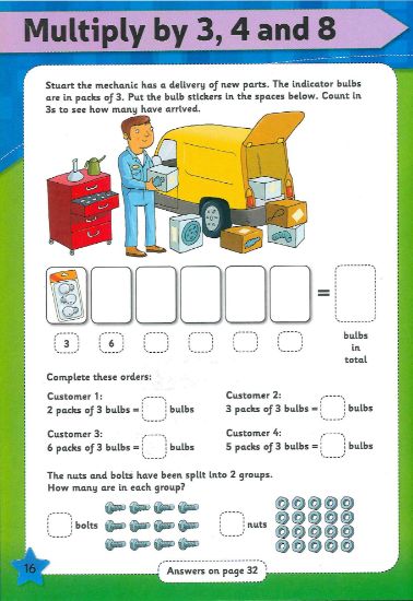 Learning is Fun. LEAP AHEAD WORKBOOK MATHS 7-8 YEARS
