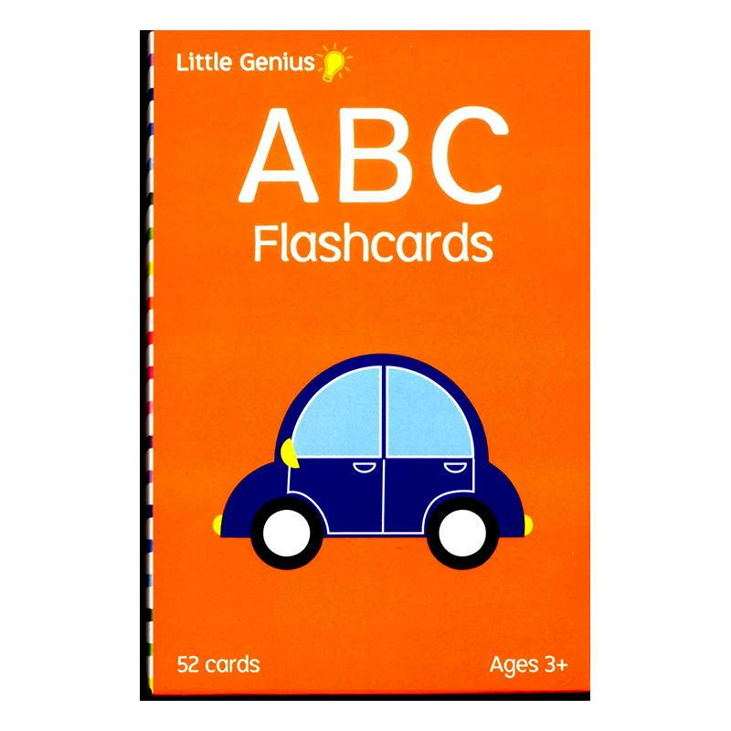 Learning is Fun. LITTLE GENIUS FLASHCARDS-ABC