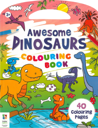 Picture of HINKLER EXPLORE COLORING BOOK-AWESOME DINOSAURS
