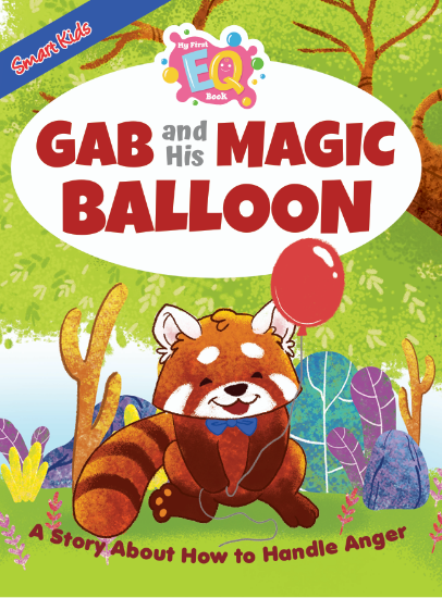 Picture of SMART KIDS MY FIRST EQ BOOK-GAB AND HIS MAGIC BALLOON (HOW TO HANDLE ANGER)