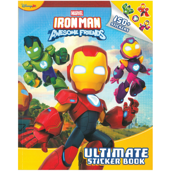 Picture of DISNEY JR MARVEL IRON MAN AND HIS AWESOME FRIENDS ULTIMATE STICKER BOOK